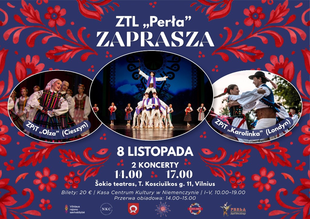 ZTL „Perła“ koncerto plakatas, 2026 m. lapkričio 8 d.